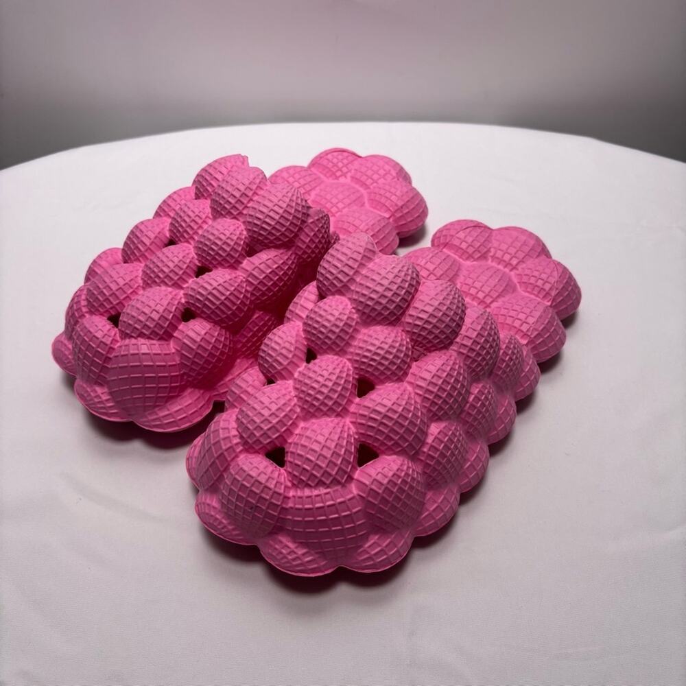 SHEIN Pink Bubble Slides Size EU35/36 US 5